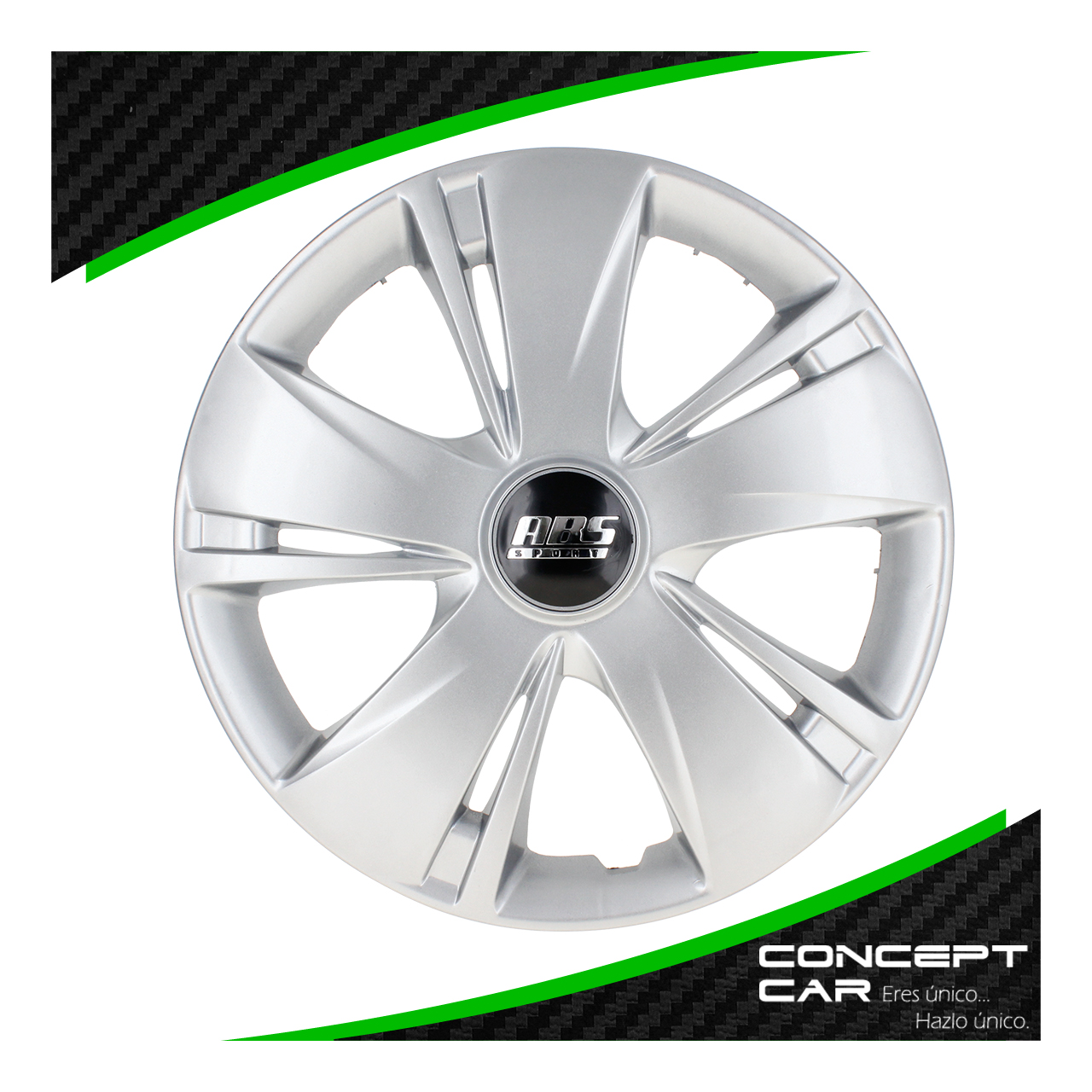 Juego 4 Tapones De Rin 14 Pulgadas Abs Tipo Nissan March