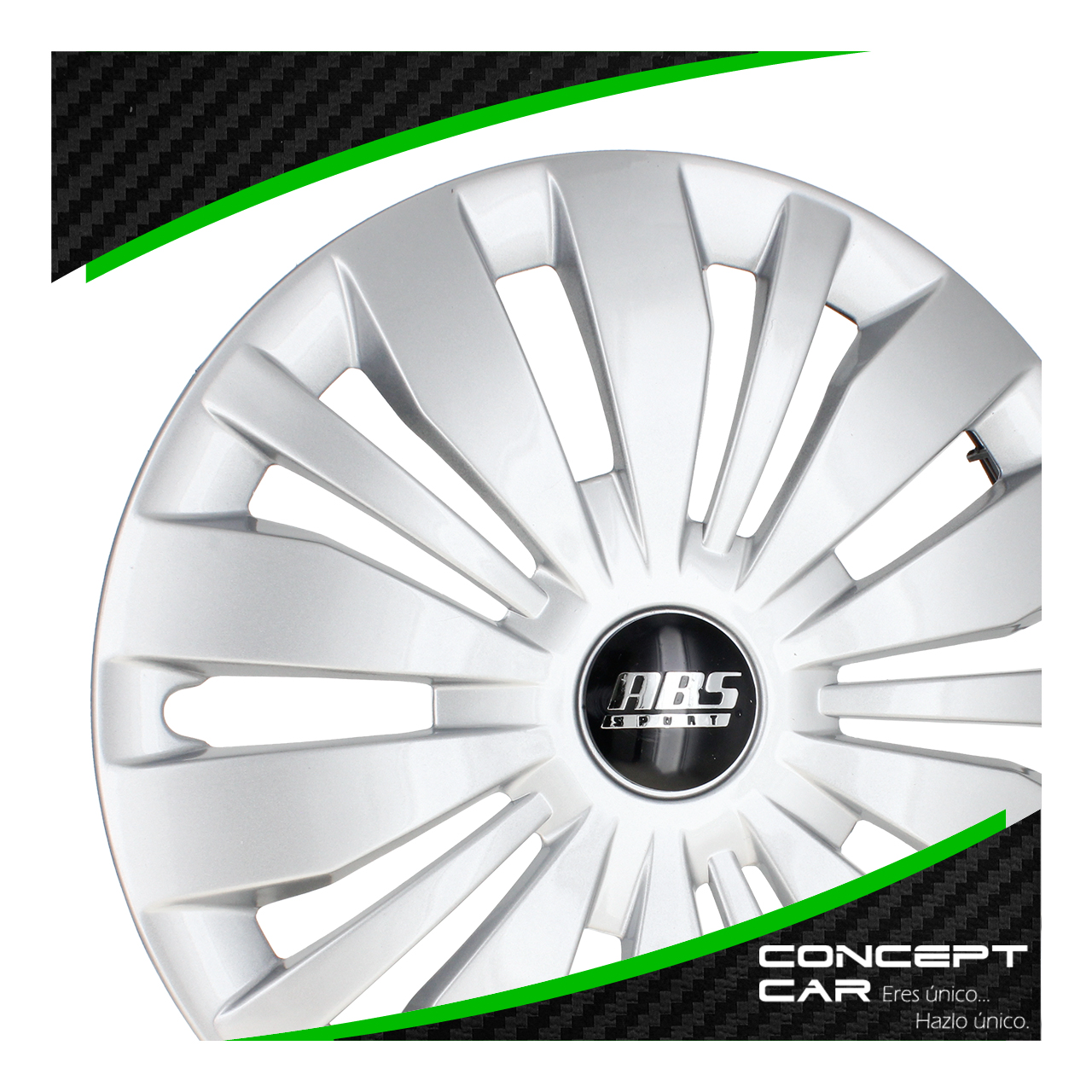 Juego 4 Tapones De Rin 15 Pulgadas Abs Tipo Suzuki Gris