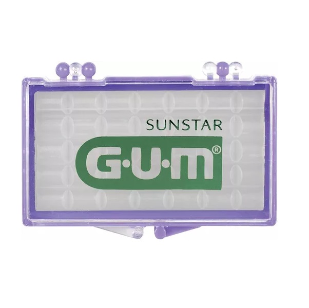 Cera Para Brackets Ortodoncia Gum Menta + Aloe Vera 10pz