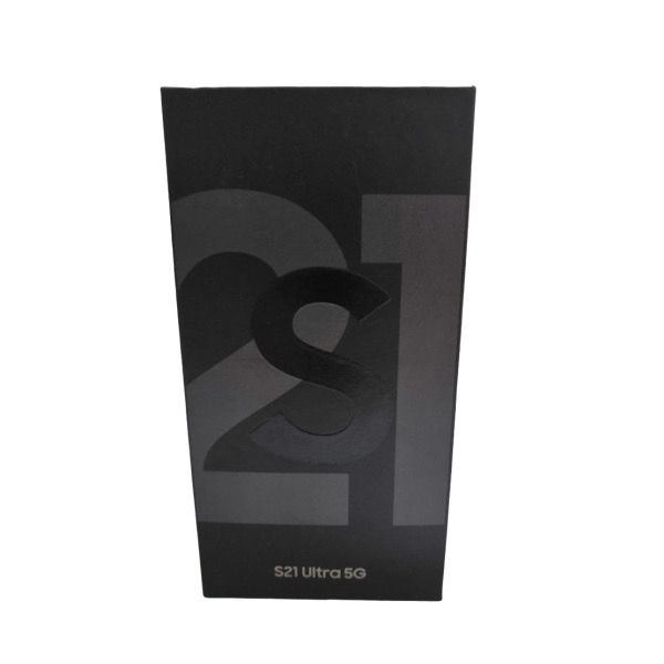 Caja Samsung Original para Samsung S21 Ultra 5G Negro.