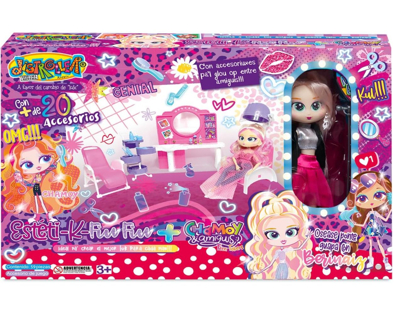 Ditroller Set Berinaiz + Salon de Belleza