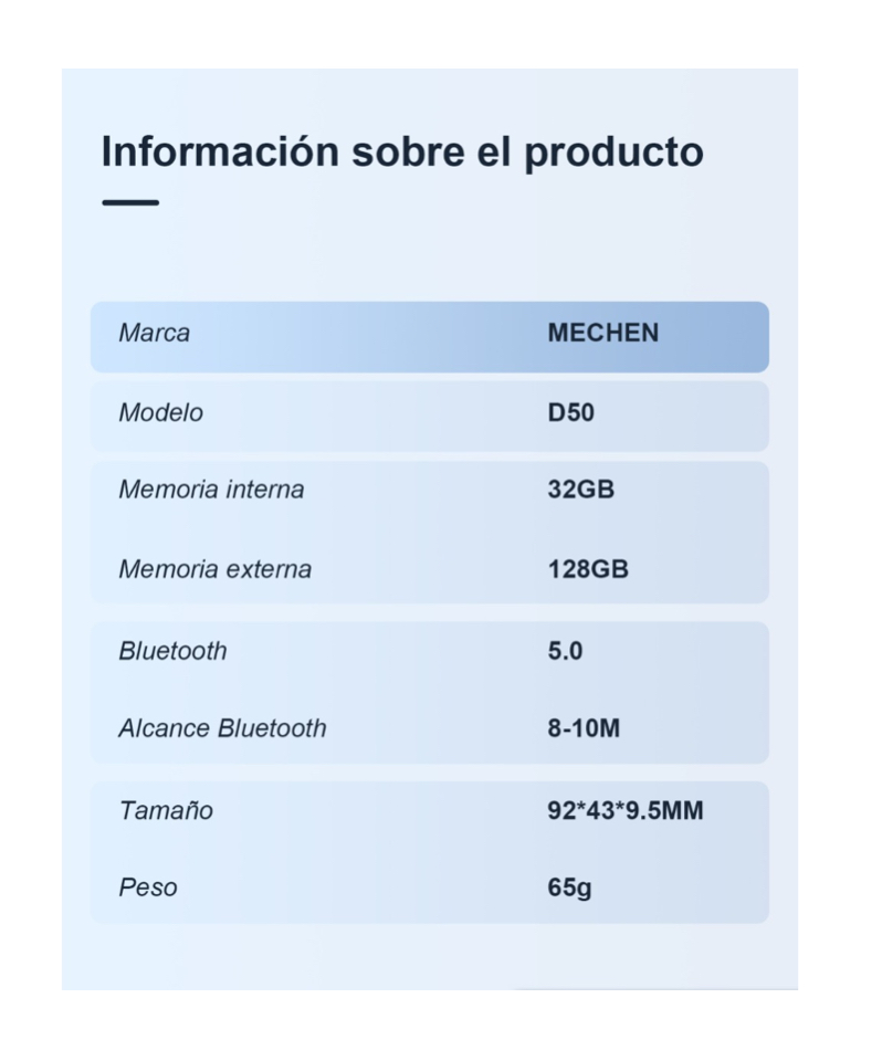 Reproductor Musical Mp3 Mp4 Portátil Con Bluetooth Hifi 32g