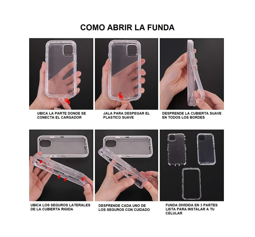 Funda Case De Uso Rudo Antigolpes Funbu Para Iphone 11 Color Púrpura