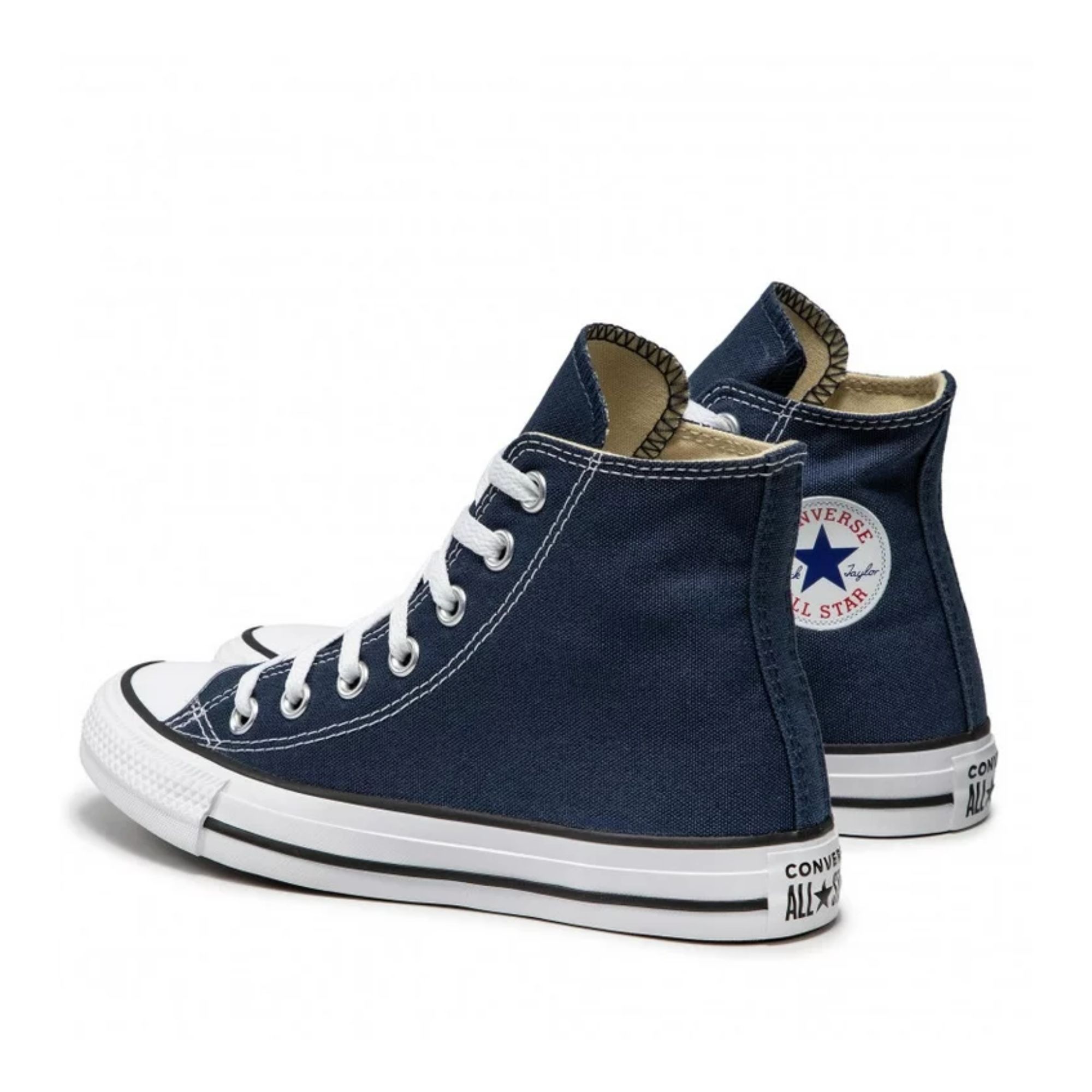 Tenis Converse Chuck Taylor All Star Hi Bota Azul Marino Unisex Originales M9622