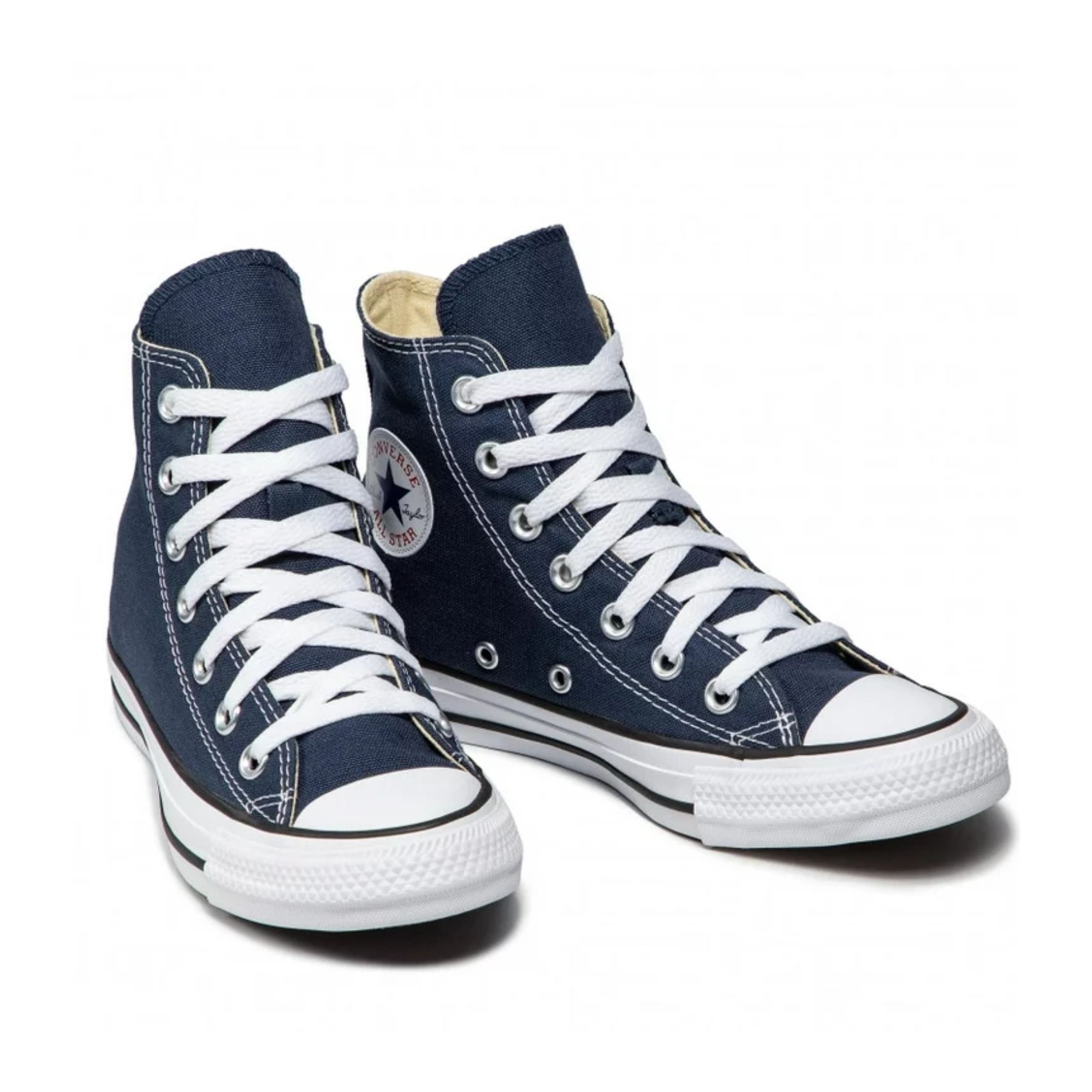 Tenis Converse Chuck Taylor All Star Hi Bota Azul Marino Unisex Originales M9622
