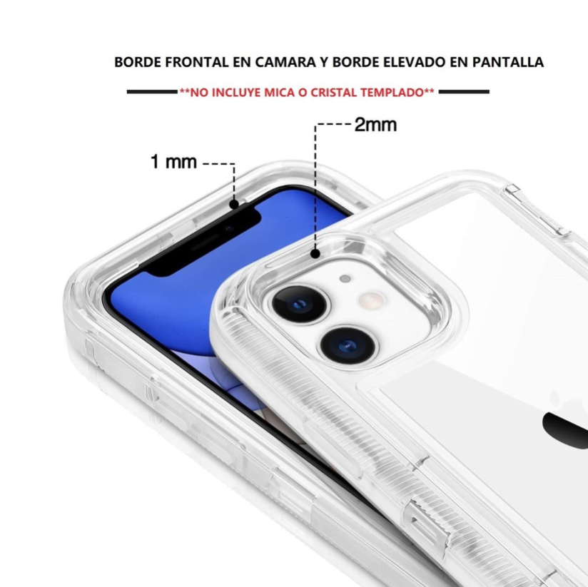 Funda Case De Uso Rudo Antigolpes Funbu Para Iphone 11 Color Púrpura