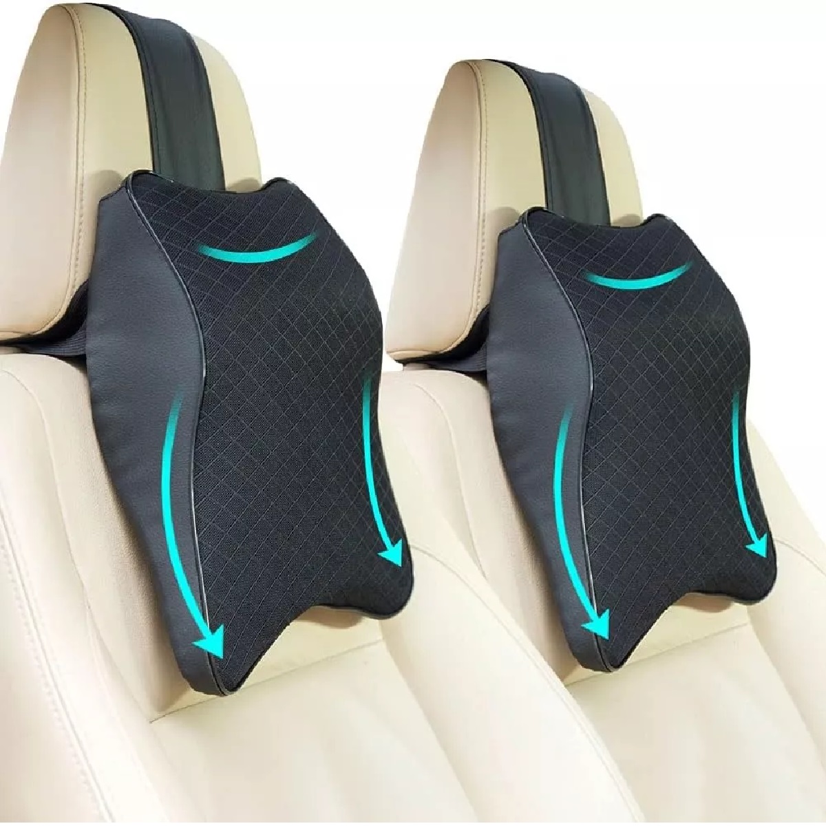 Almohada Para Cuello De Algodón Para Asiento De Auto