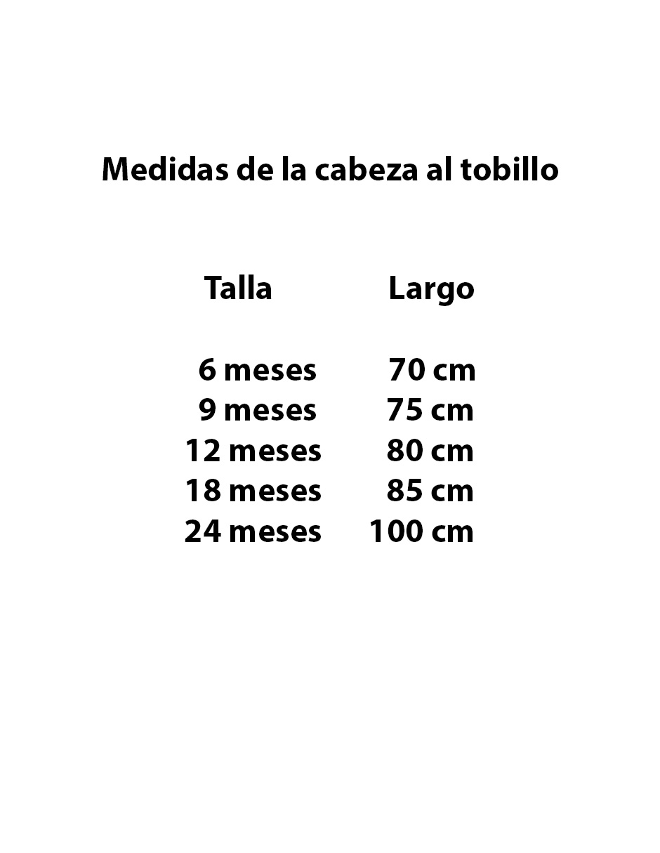 Pijama mameluco unicornio para bebé Bomy .