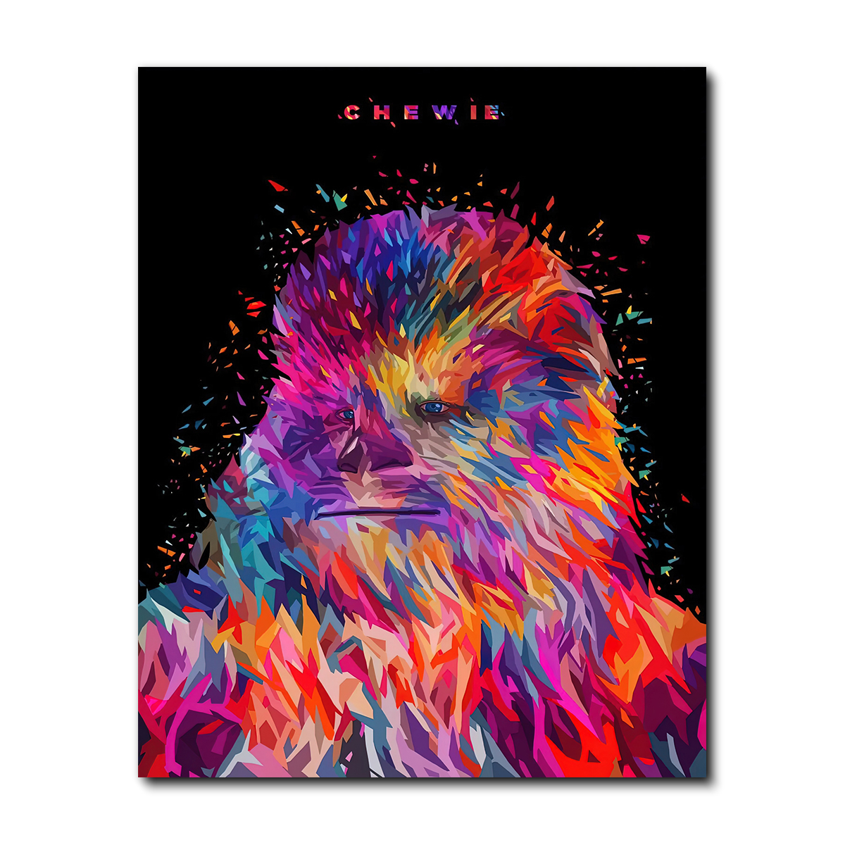 Set 6 Cuadros Decorativos Star Wars Guerra De Las Galaxias Canvas 