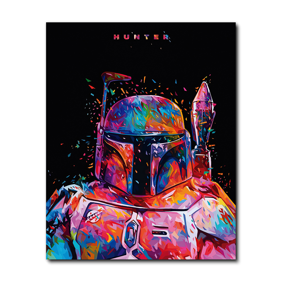 Set 6 Cuadros Decorativos Star Wars Guerra De Las Galaxias Canvas 