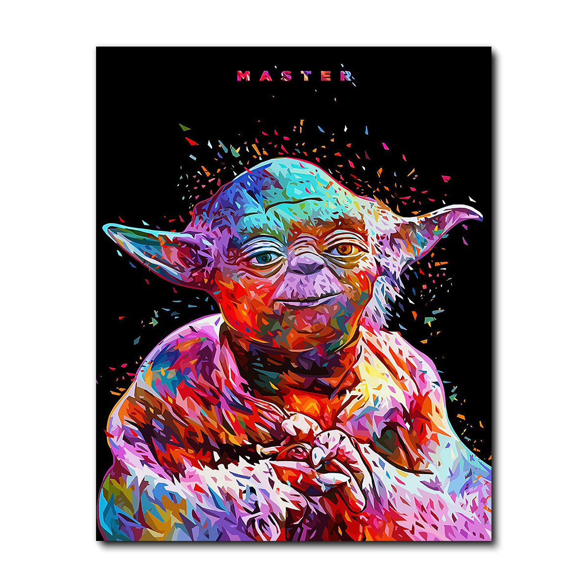 Set 6 Cuadros Decorativos Star Wars Guerra De Las Galaxias Canvas 