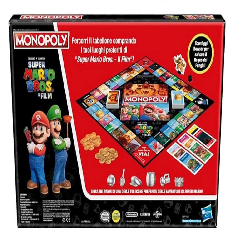 Monopoly Mario Bros La Pelicula