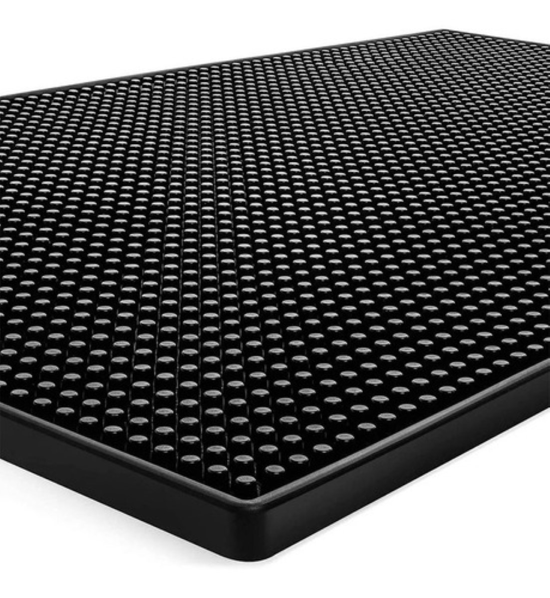 Tapete Para Bar Grande 45 X 30cm Barra Escurridor 2PZ Negro