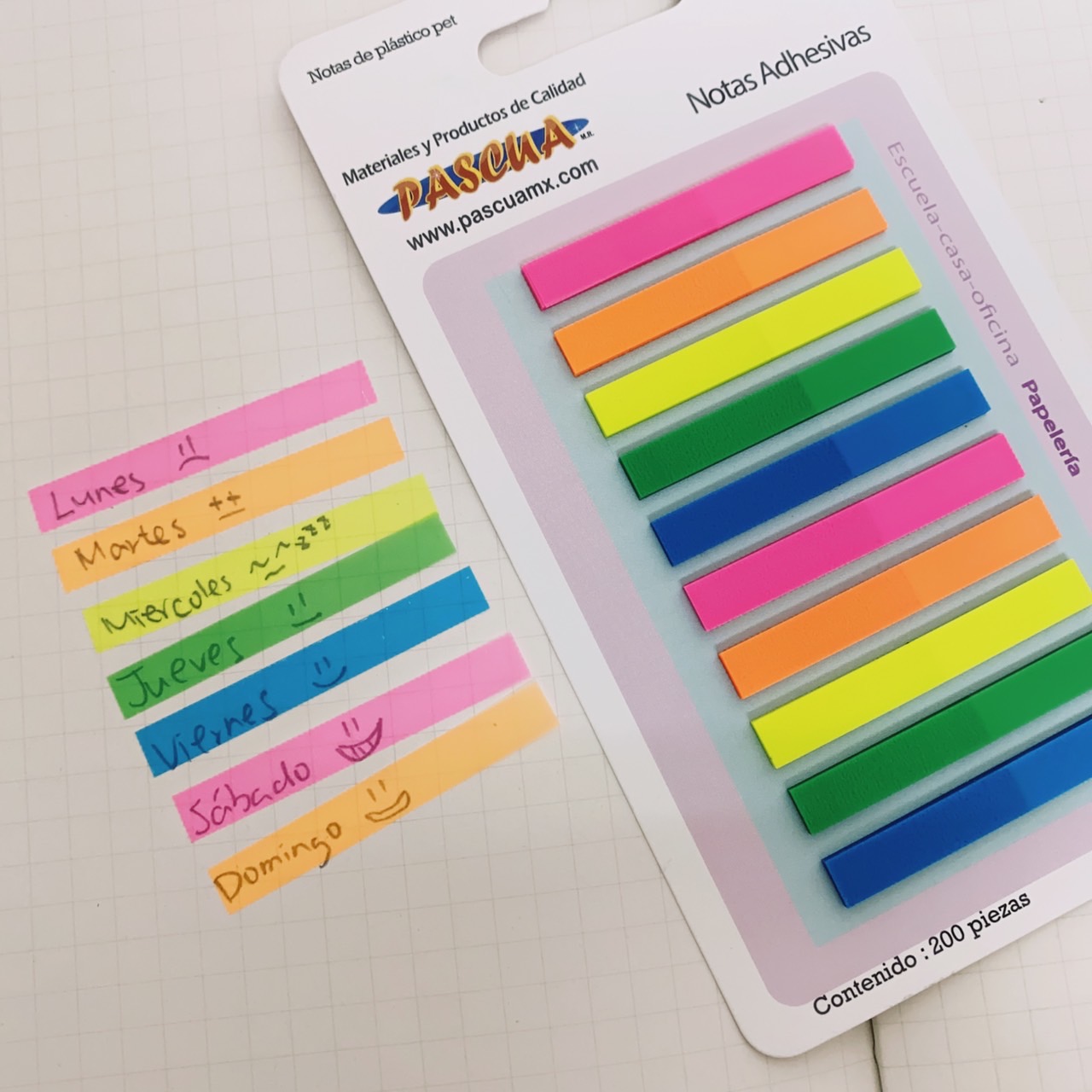 560 pzas Notas Adhesivas Índices Adhesivos Post-it Sticky Notes Marcadores Adhesivos Pestañas Adhesivas de Colores para Marcar Hojas Informes Libros Páginas Carpetas