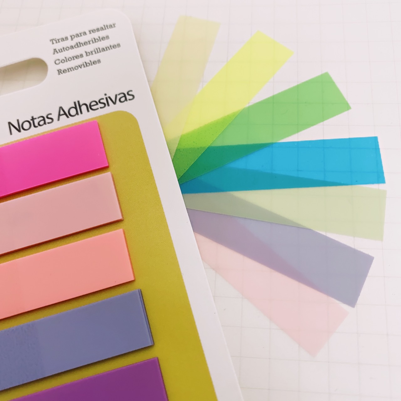 560 pzas Notas Adhesivas Índices Adhesivos Post-it Sticky Notes Marcadores Adhesivos Pestañas Adhesivas de Colores para Marcar Hojas Informes Libros Páginas Carpetas