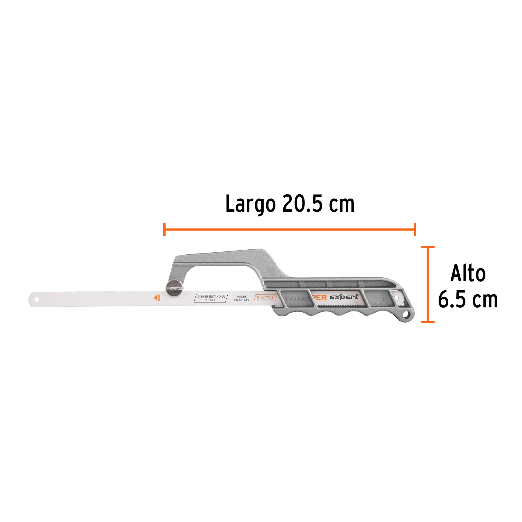 MINI ARCO 12" DE ALUMINIO PARA SEGUETA, TRUPER 10236