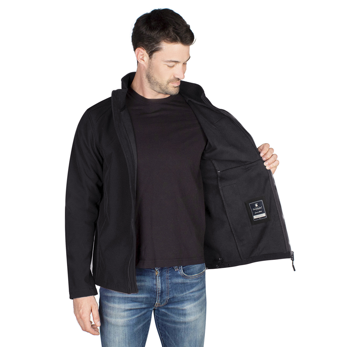 Chamarra Lifestyle Greenlander Forro Tipo Polar Plus Size