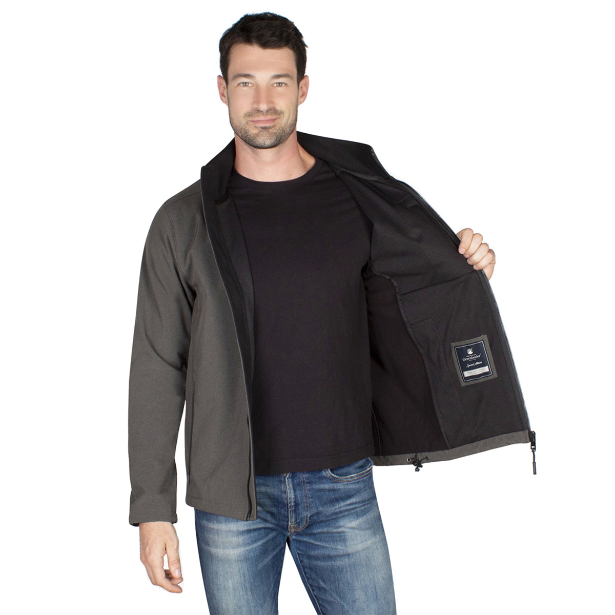 Chamarra Lifestyle Greenlander Forro Tipo Polar Plus Size