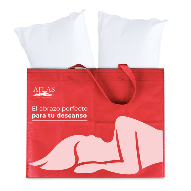 Colchón Zazi king Size con Sabanas y Almohadas Atlas Basics