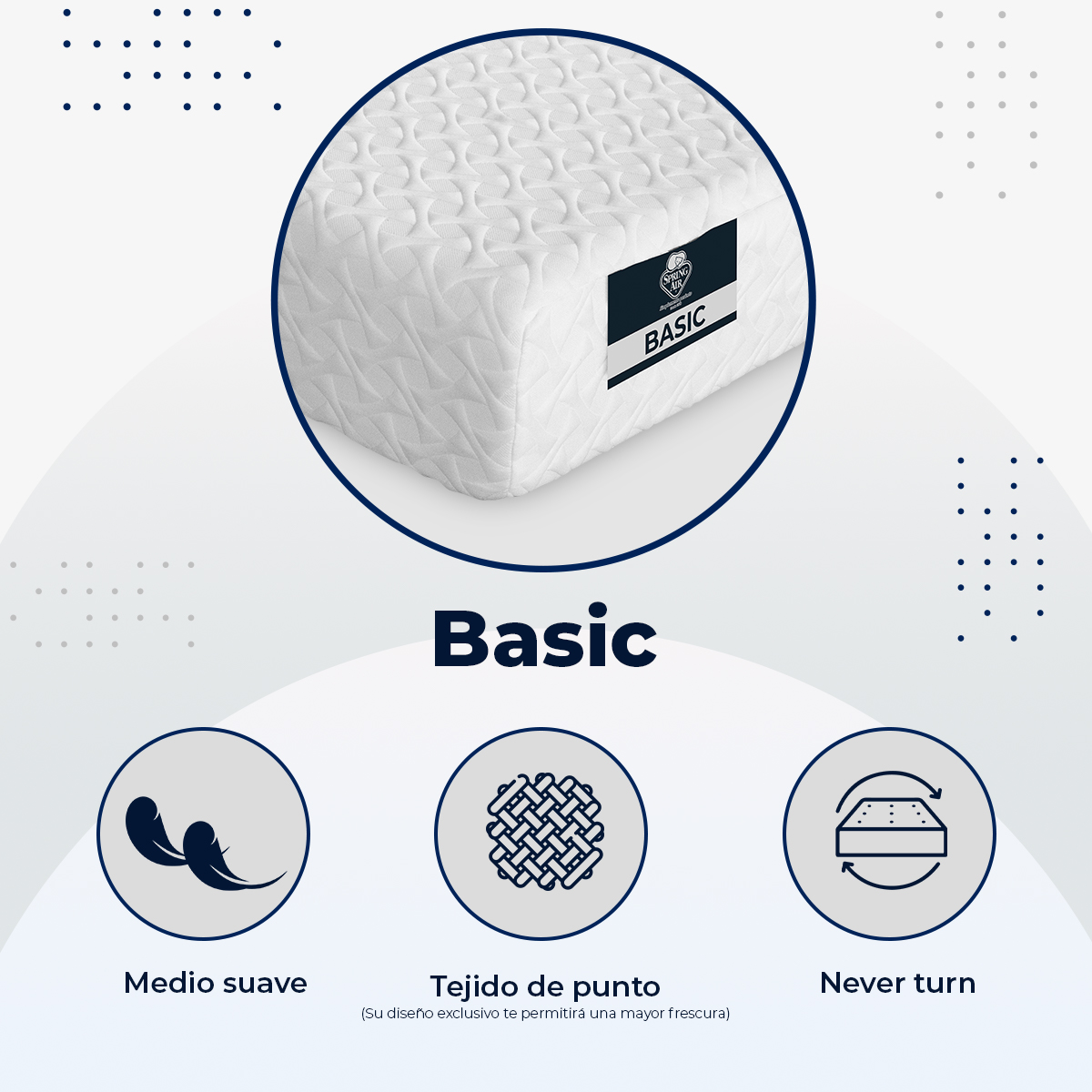 Colchón Individual Spring Air Dreams in a Box Basic