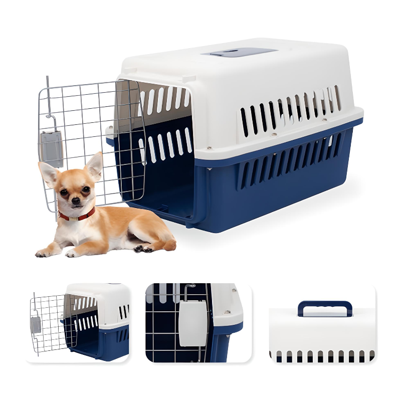 Jaula Transportadora Kennel Mascotas Caja Viaje Gato Perro