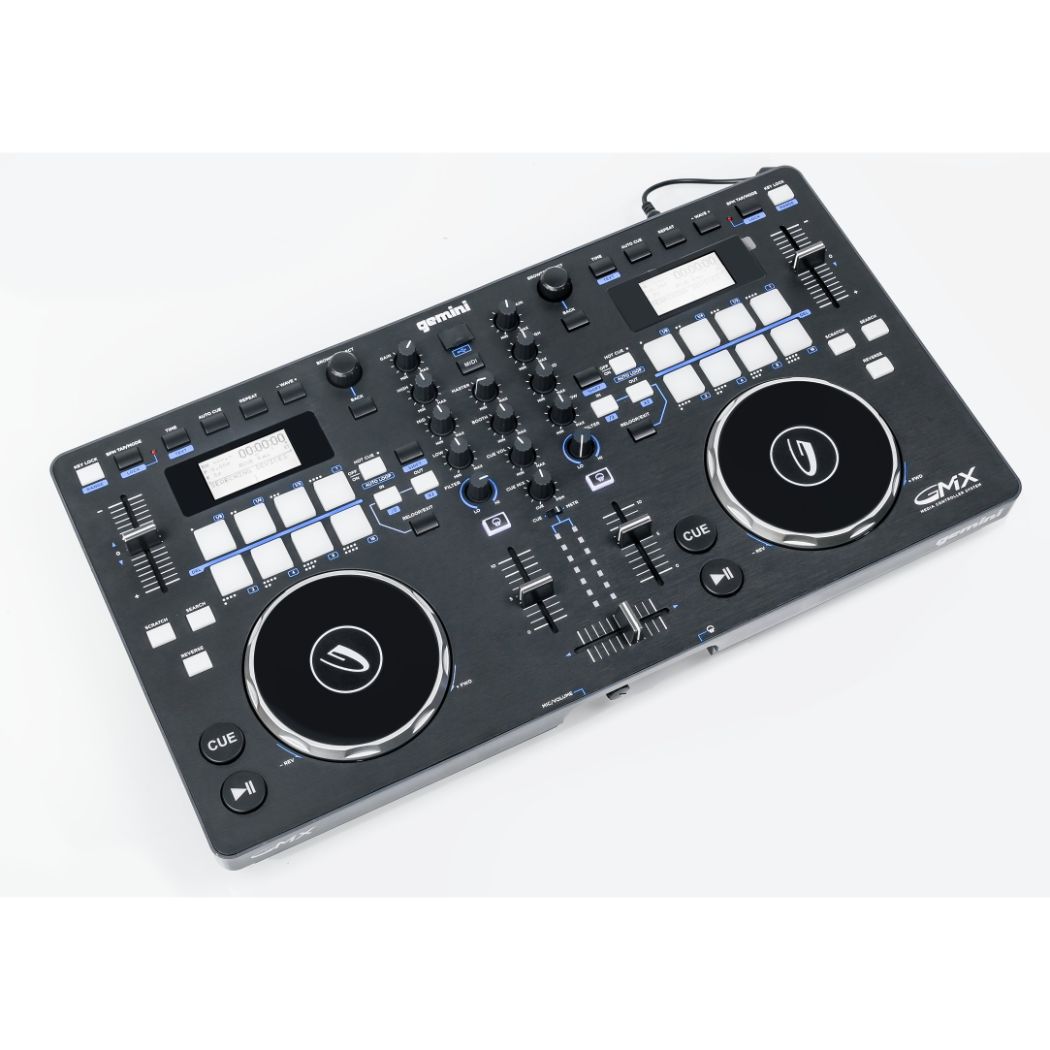 Controlador para Dj GMX GEMINI 2 canales/USB/RCA/Virtual Dj