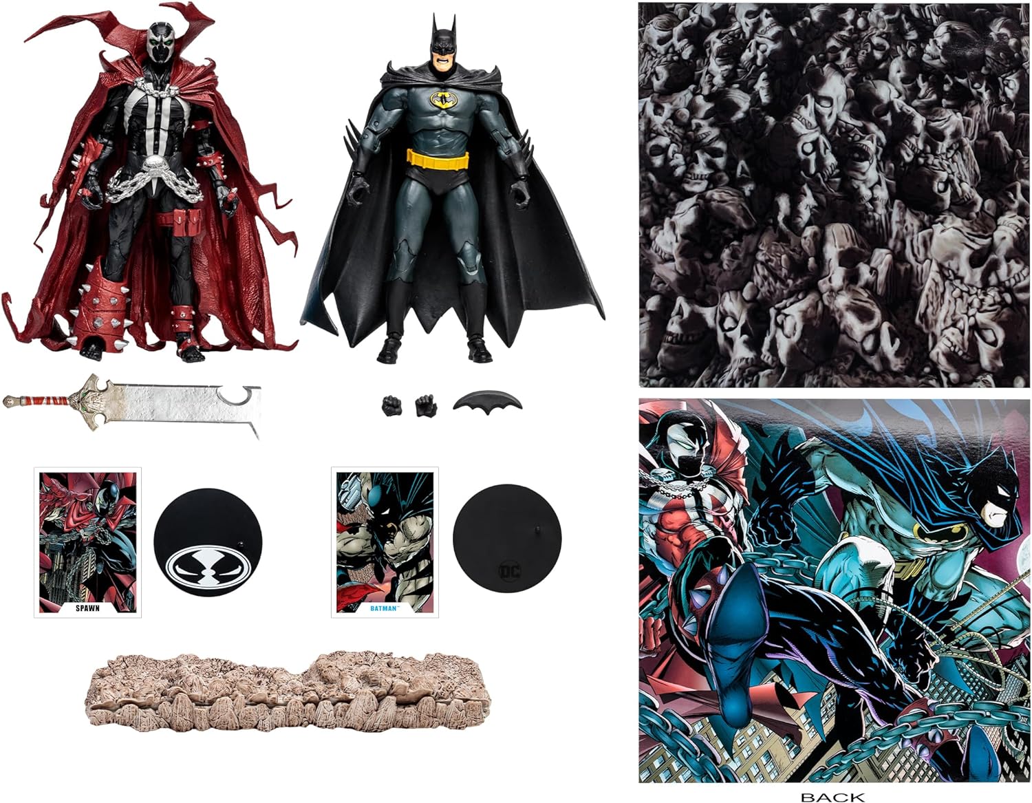 Mcfarlane Batman And Spawn Based On Comics By Todd Mcfarlane