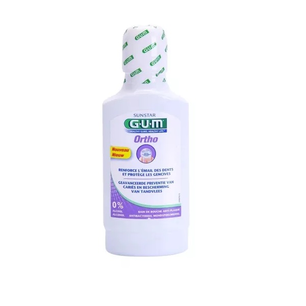 Kit Ortho Enuague + Pasta GUM Prevencion de caries