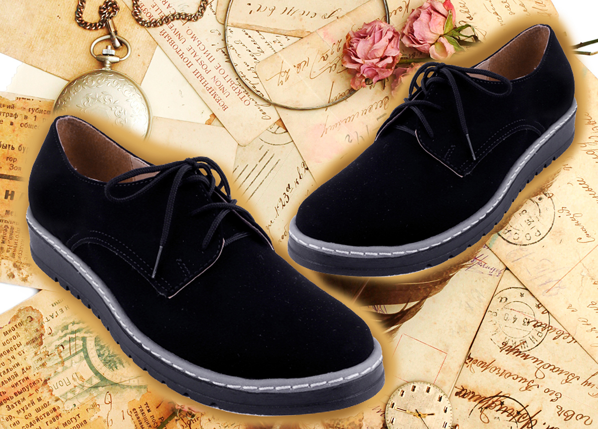 Zapato Casual Mujer Agujetas Cerrado 480-n Negro Comodo.