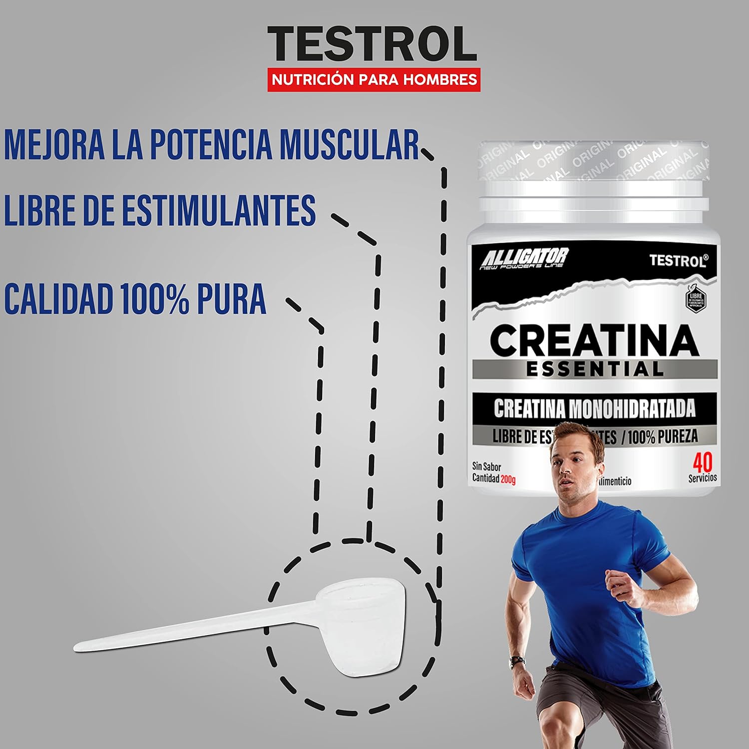Creatina Essential 40 servicios
