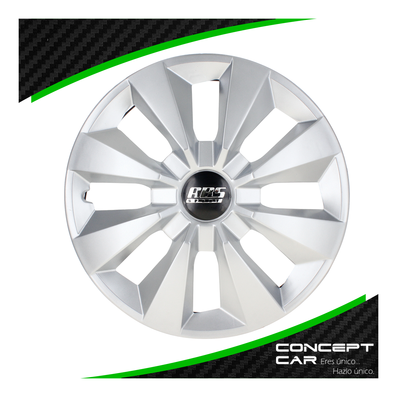 Juego 4 Tapones De Rin 14 Pulgadas Abs Tipo Gol Universal