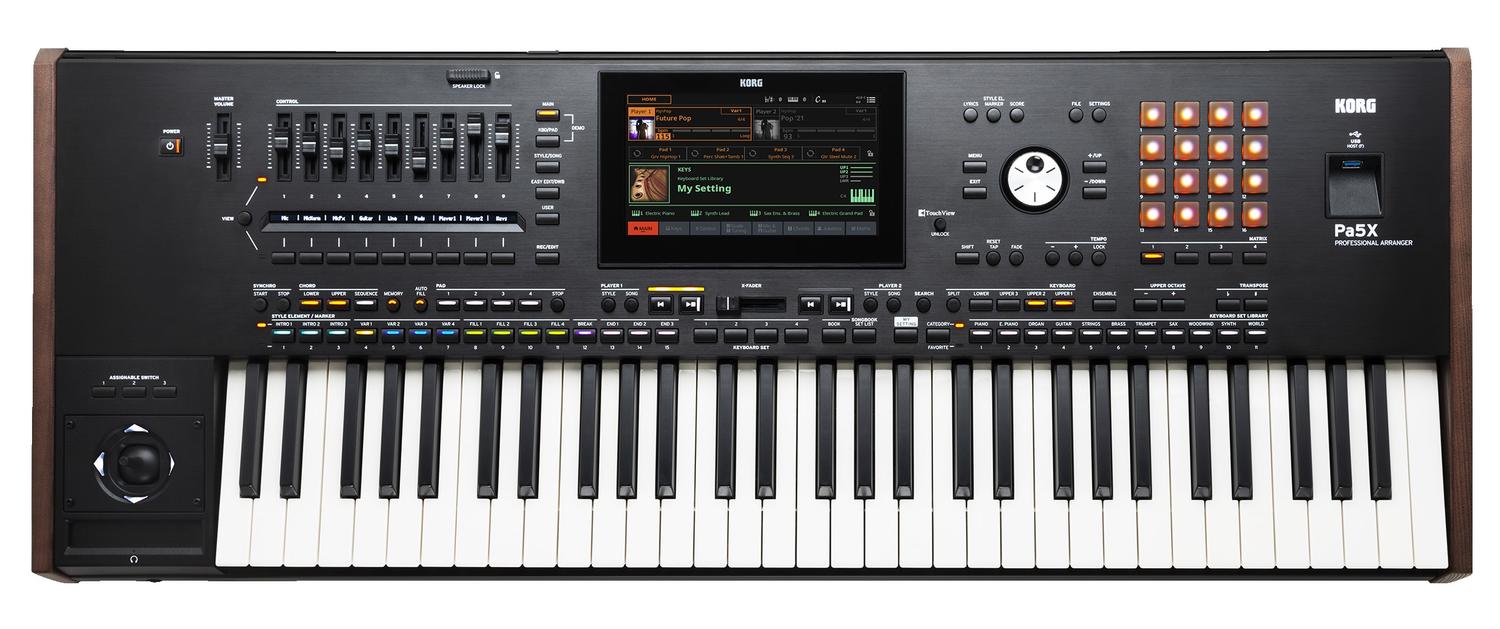 Korg Pa5x Teclado Arranger Profesional de 61 Teclas