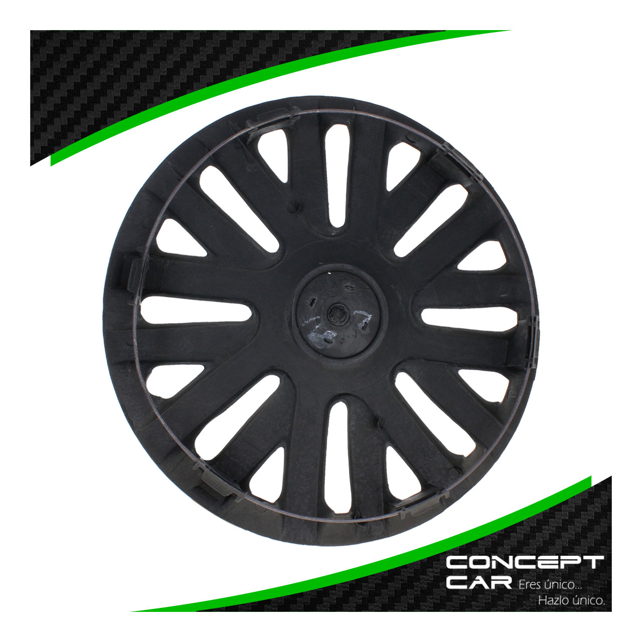 Juego 4 Tapones De Rin 14 Pulgadas Abs Tipo Volkswagen Gol