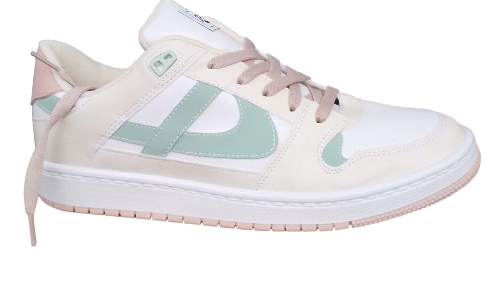 Tenis Panam Choclo Coyote Menta/ Blanco Moda Casual  