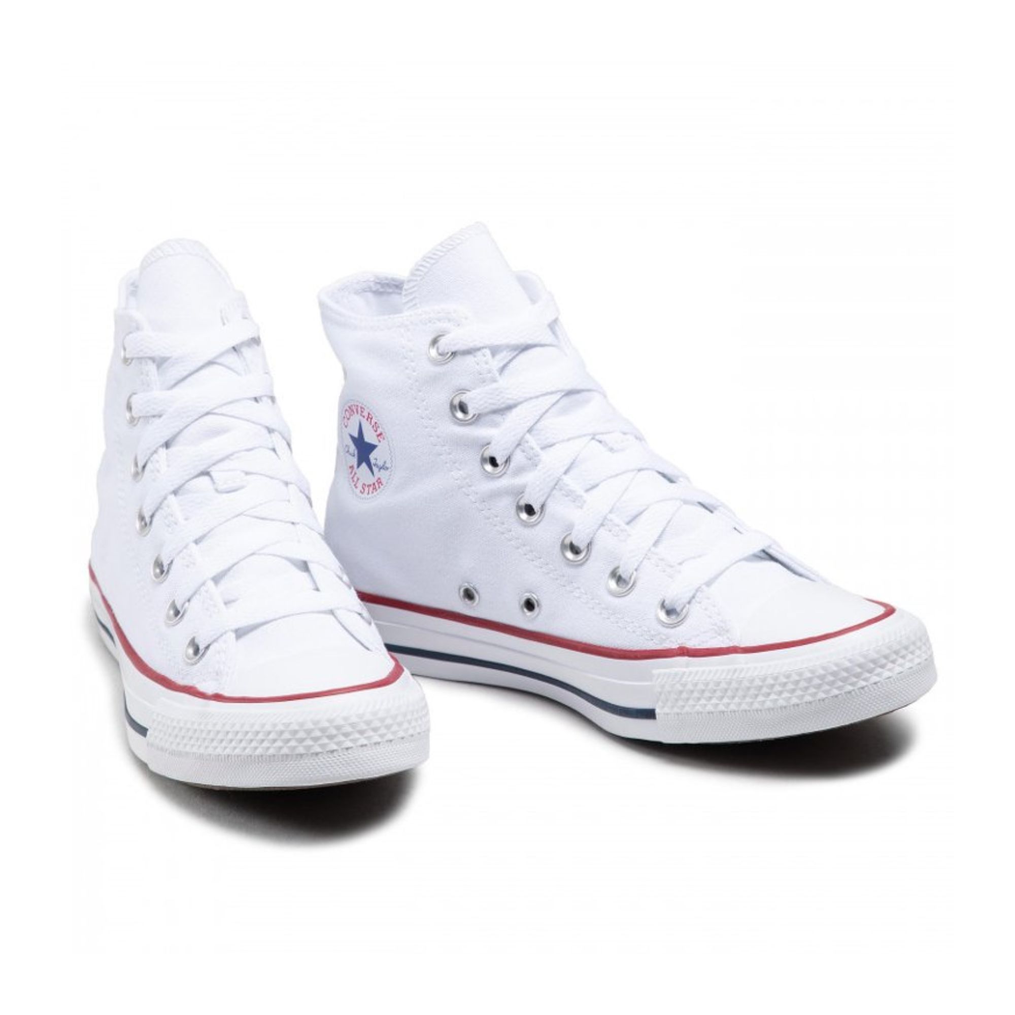 Tenis Converse Chuck Taylor All Star Hi Bota Blanco Unisex Originales M7650