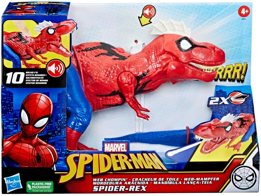Hasbro Marvel Spider-man Spider-rex Mordedura Arácnida