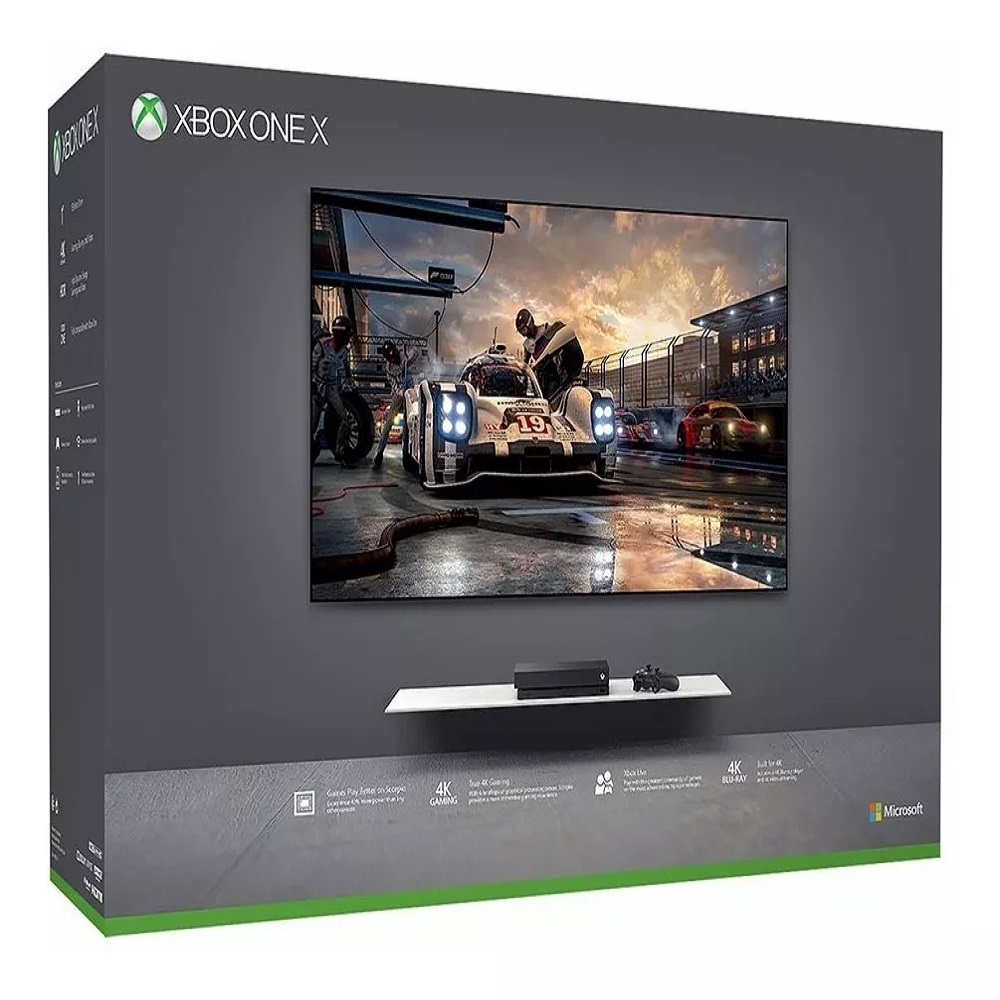 Microsoft Xbox One X 1tb Standard Color Negro