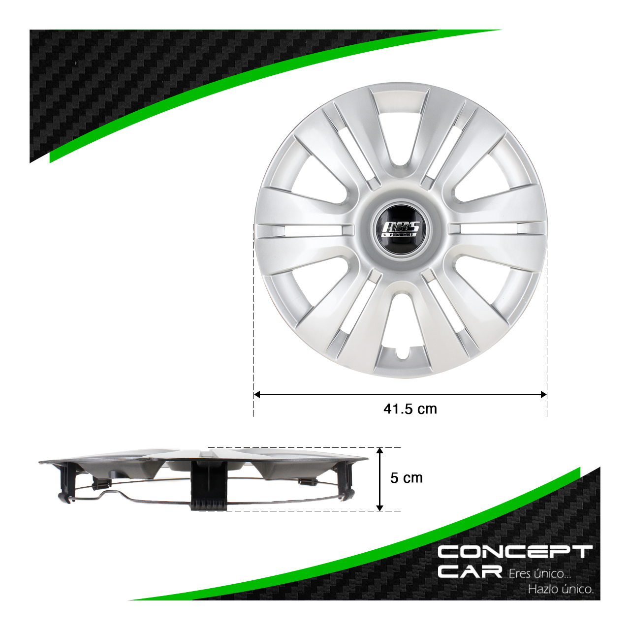 Juego 4 Tapones De Rin 15 Pulgadas Abs Tipo Nissan Urvan