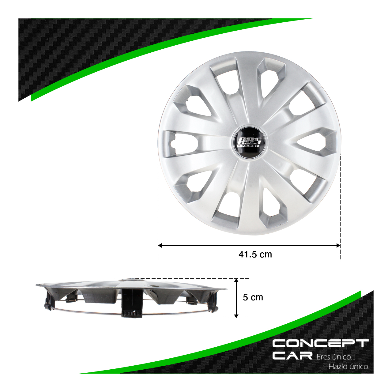 Juego 4 Tapones De Rin 15 Pulgadas Abs Tipo Nissan Versa