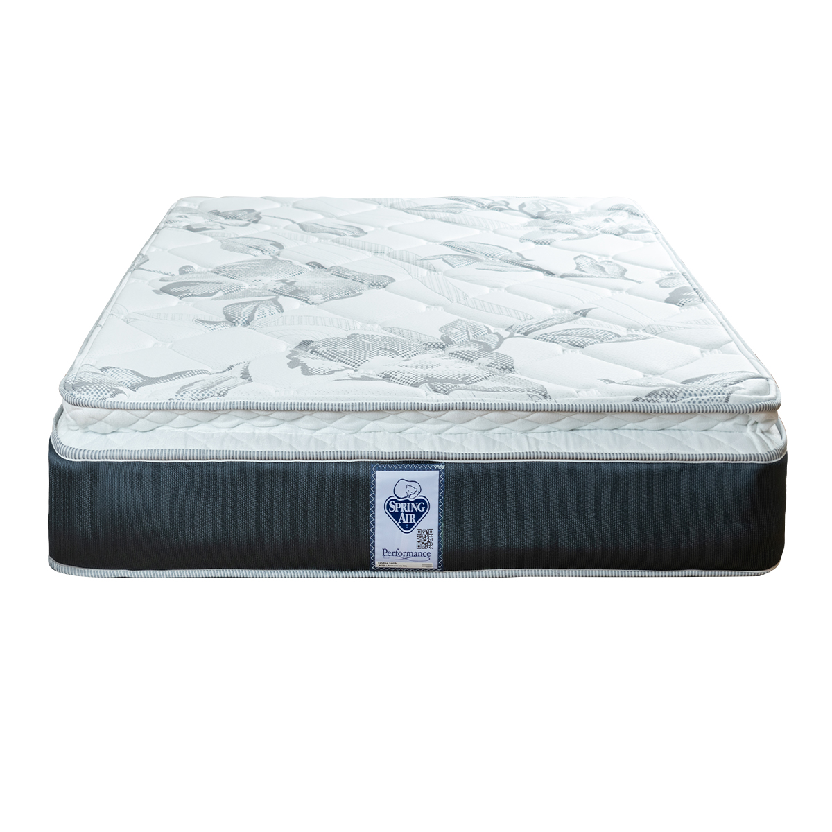 Colchón Matrimonial Spring Air Smith con 1 protector + 2 Almohadas