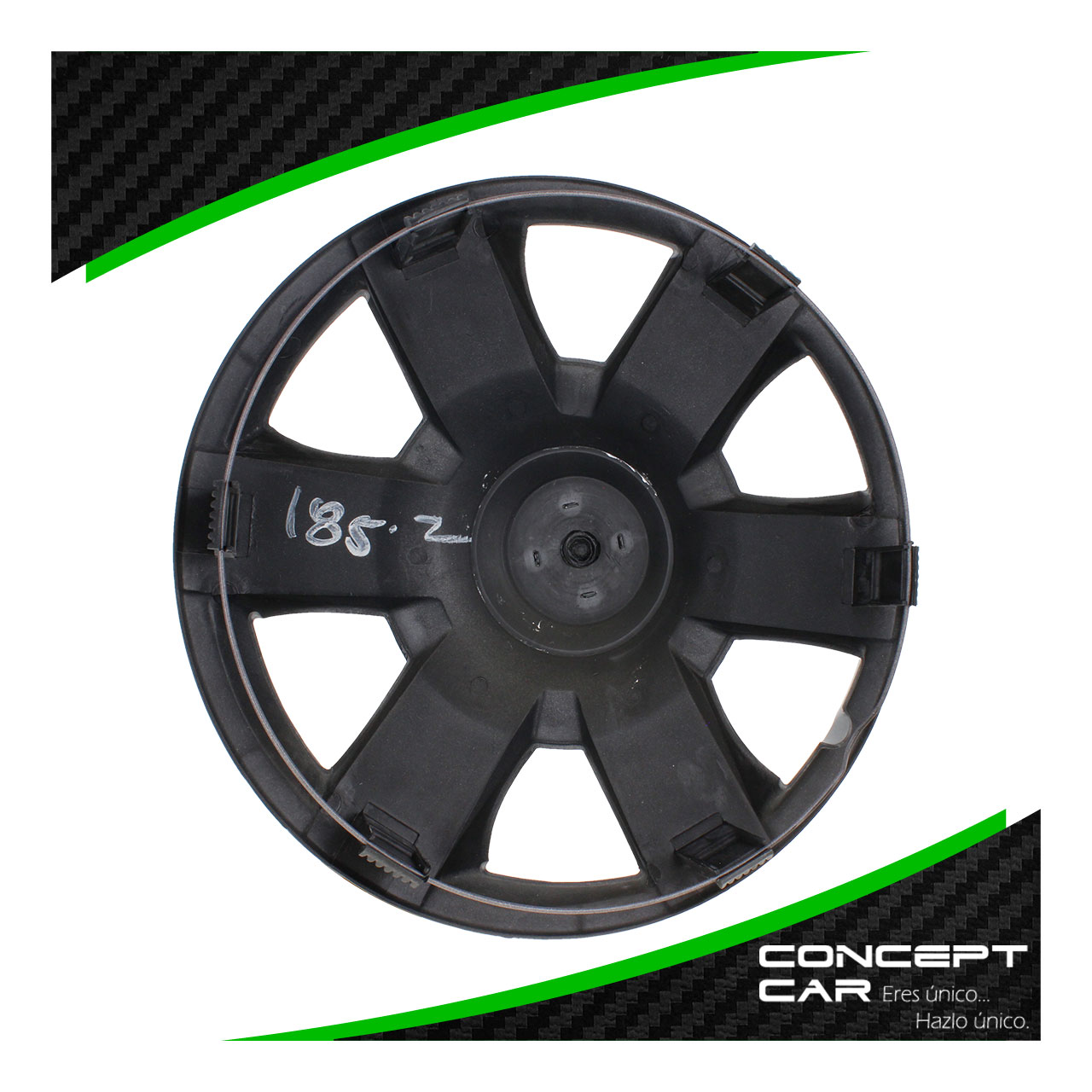 Juego 4 Tapones De Rin 15 Pulgadas Abs Tipo Toyota 6 Brazos 