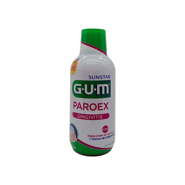 Enjuague Paroex Gum 0,12% Clorhexidina Gingivitis 300ml