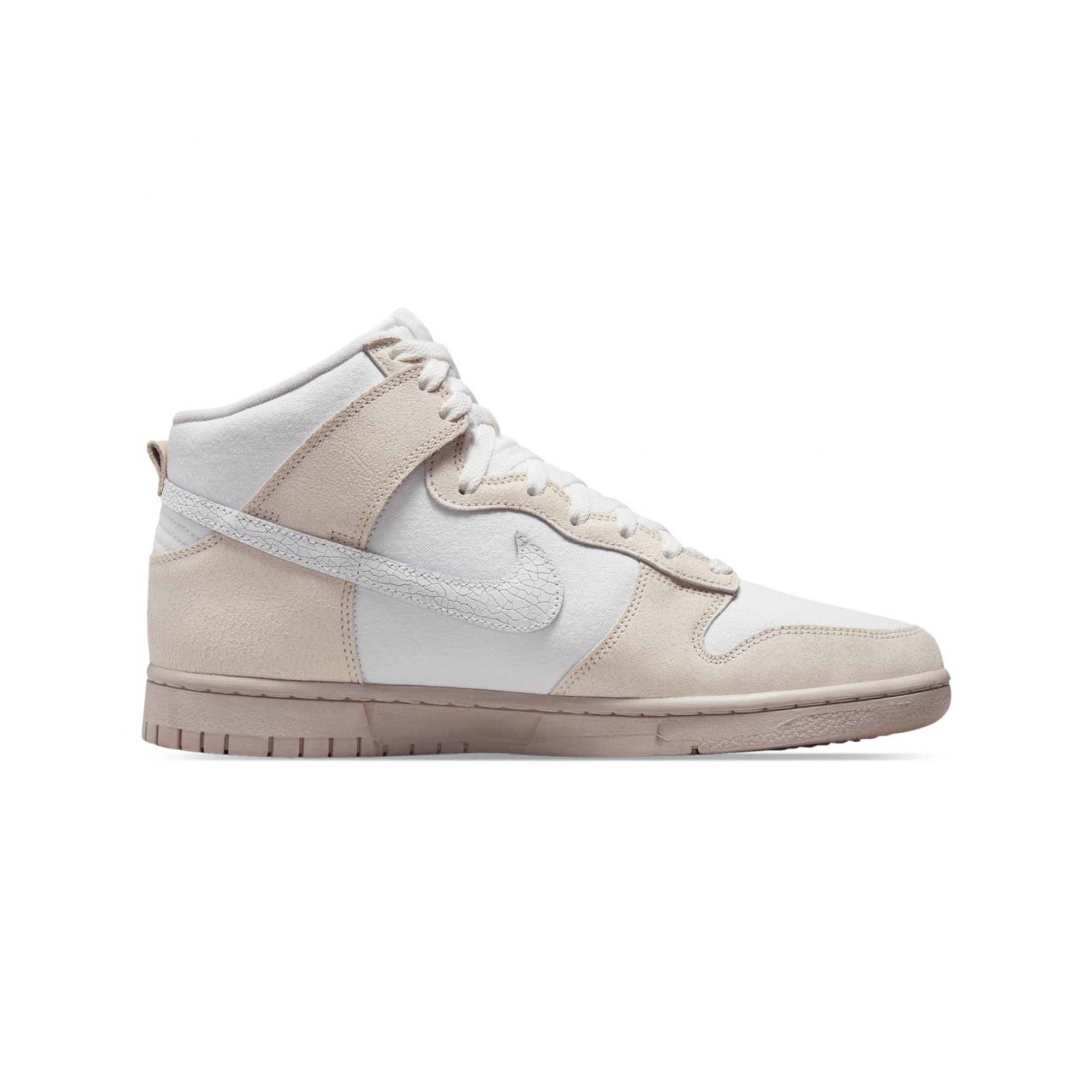 Tenis Nike Dunk High EMB Tan Cracked Leather DV0822-100