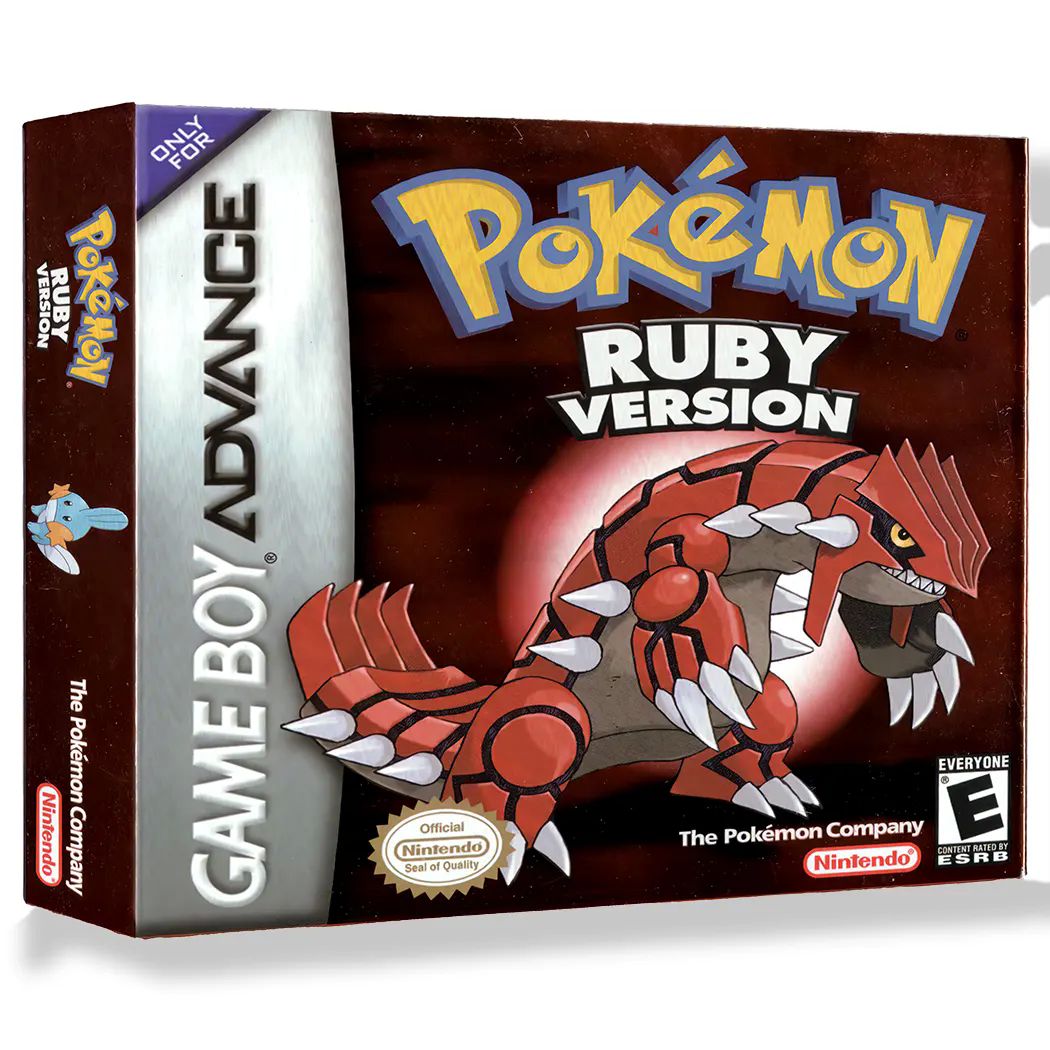 Pokémon Ruby Gba Juego Físico En Caja Con Protección.