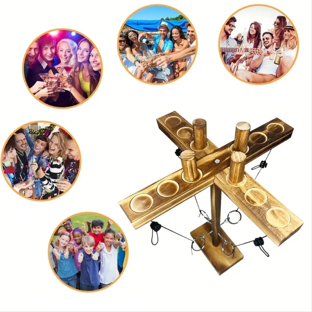 Juego de lanzamiento de añillos Aros