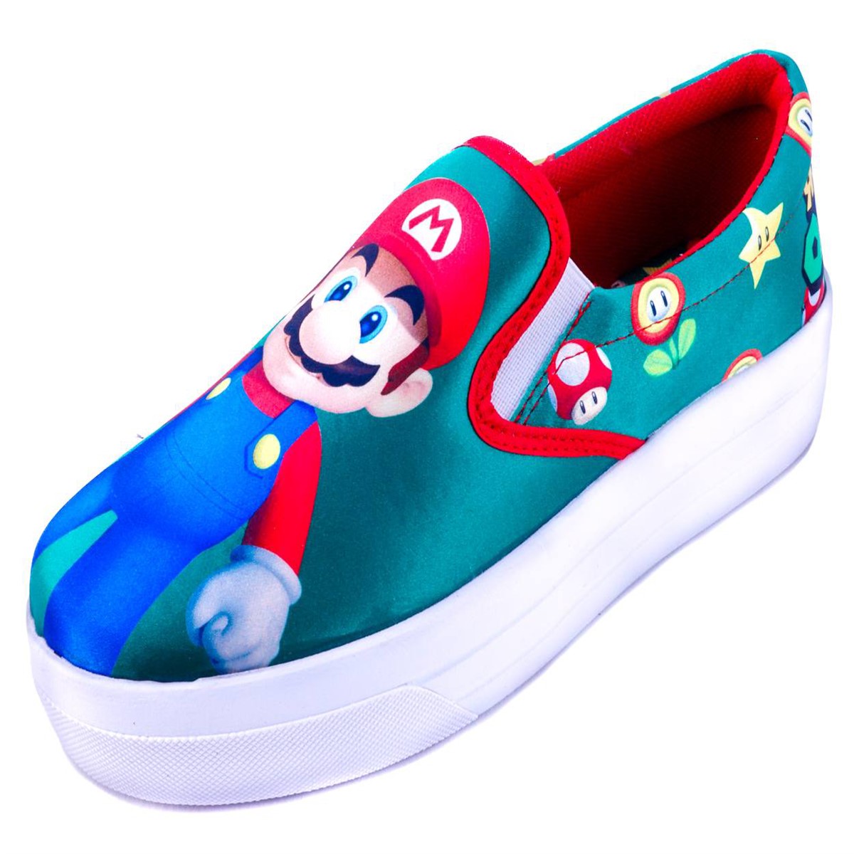 Vans mario best sale bros niño