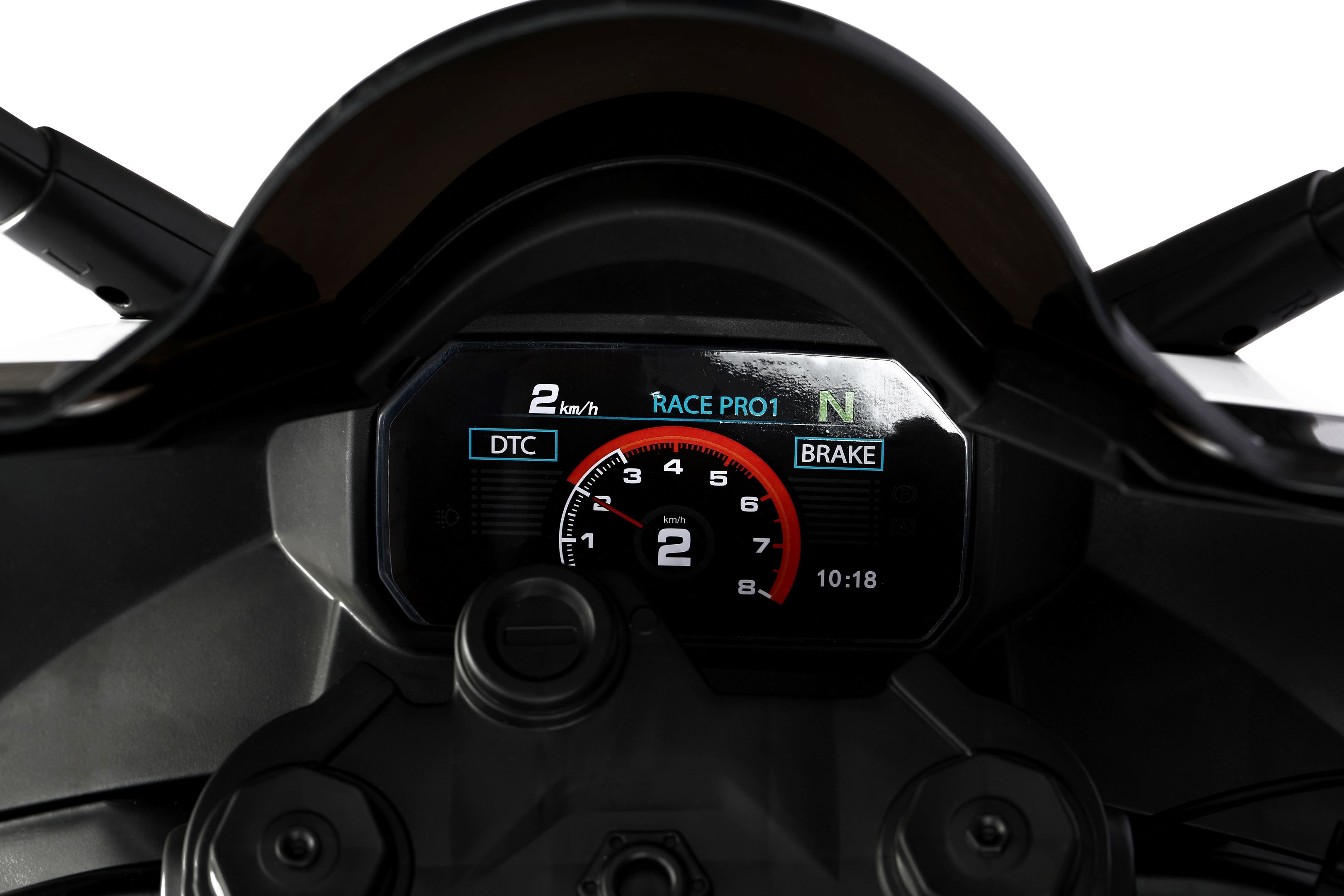 Moto Eléctrica Infantil Recargable Honey Whale BDQ-008 Blanco