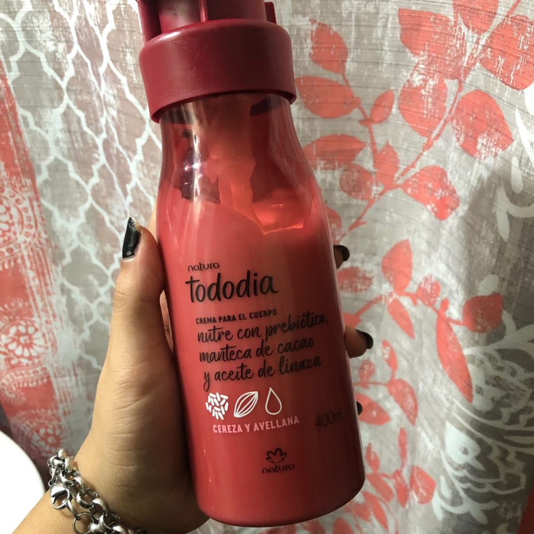 Crema para el Cuerpo Cereza y Avellana Tododia Natura 400ml