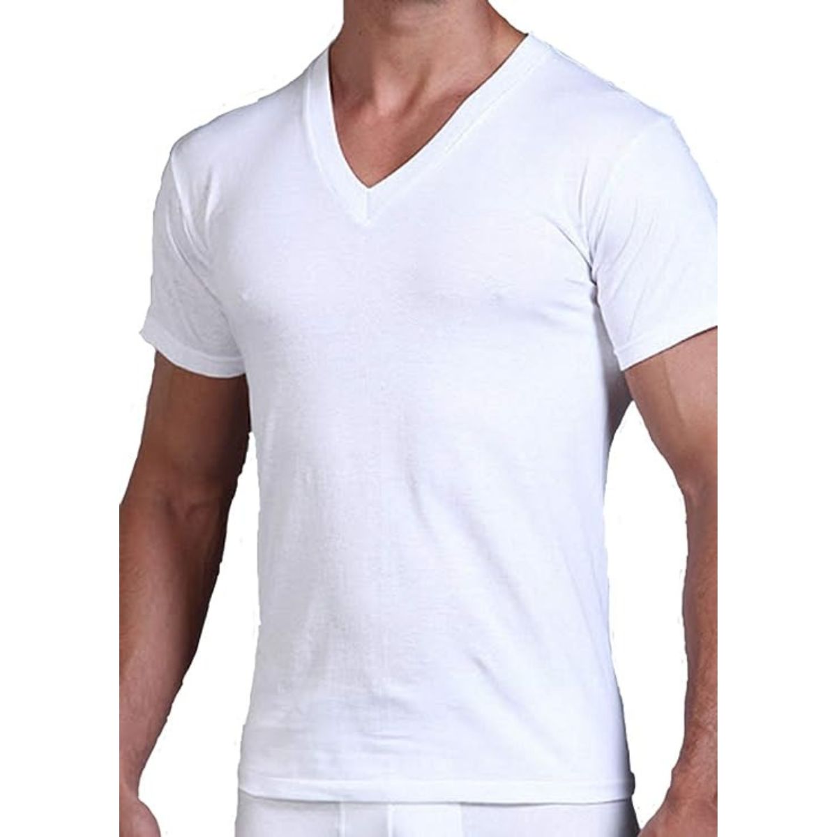 Playera Cuello V de Caballero Zaga 6 Piezas 