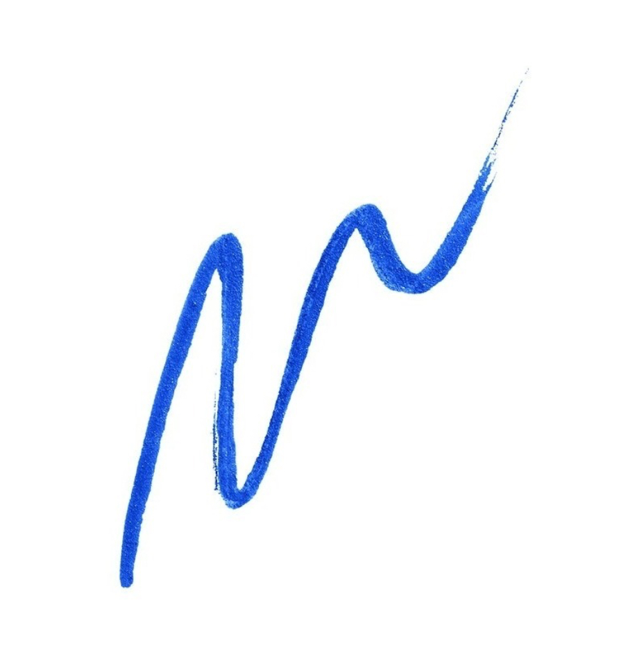 Delineador Líquido Bissú Larga Duración azul 